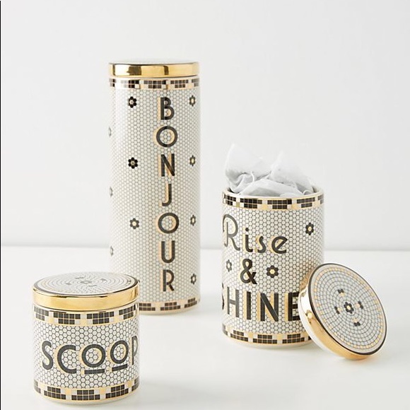 Anthropologie Other - 💥 2 Anthropologie canisters